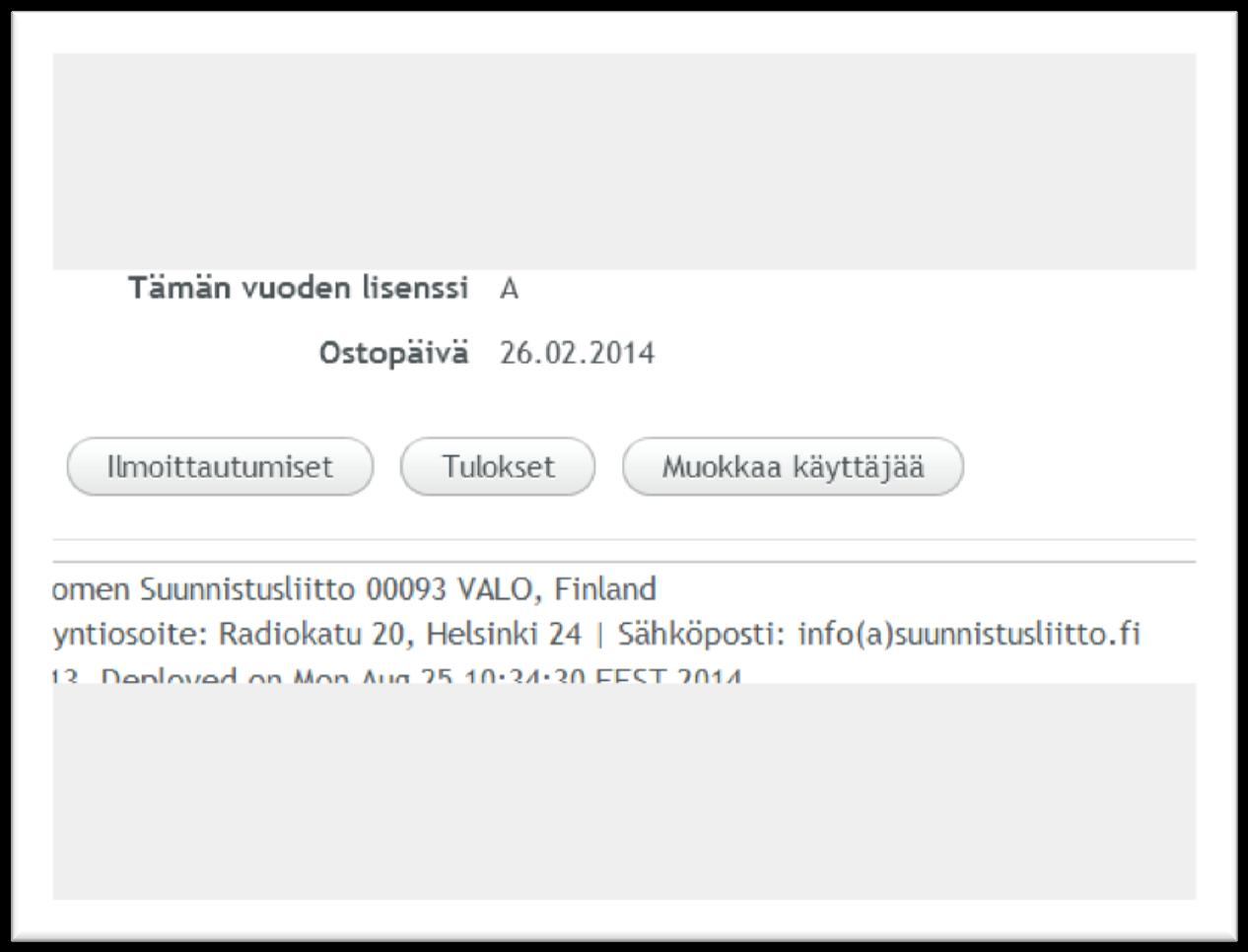 Paina sivun alalaidassa