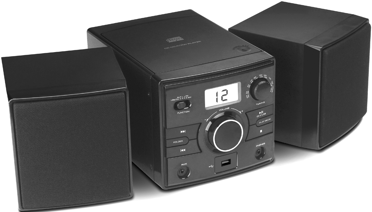 Stereo System with CD/MP3/USB Musikanläggning med CD/MP3/USB Musikkanlegg med CD/MP3/USB