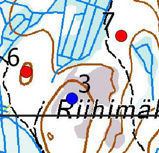 Turbiinipaikka 3 Kivikkoinen ja harvahko kanervatyypin (CT) kuiva