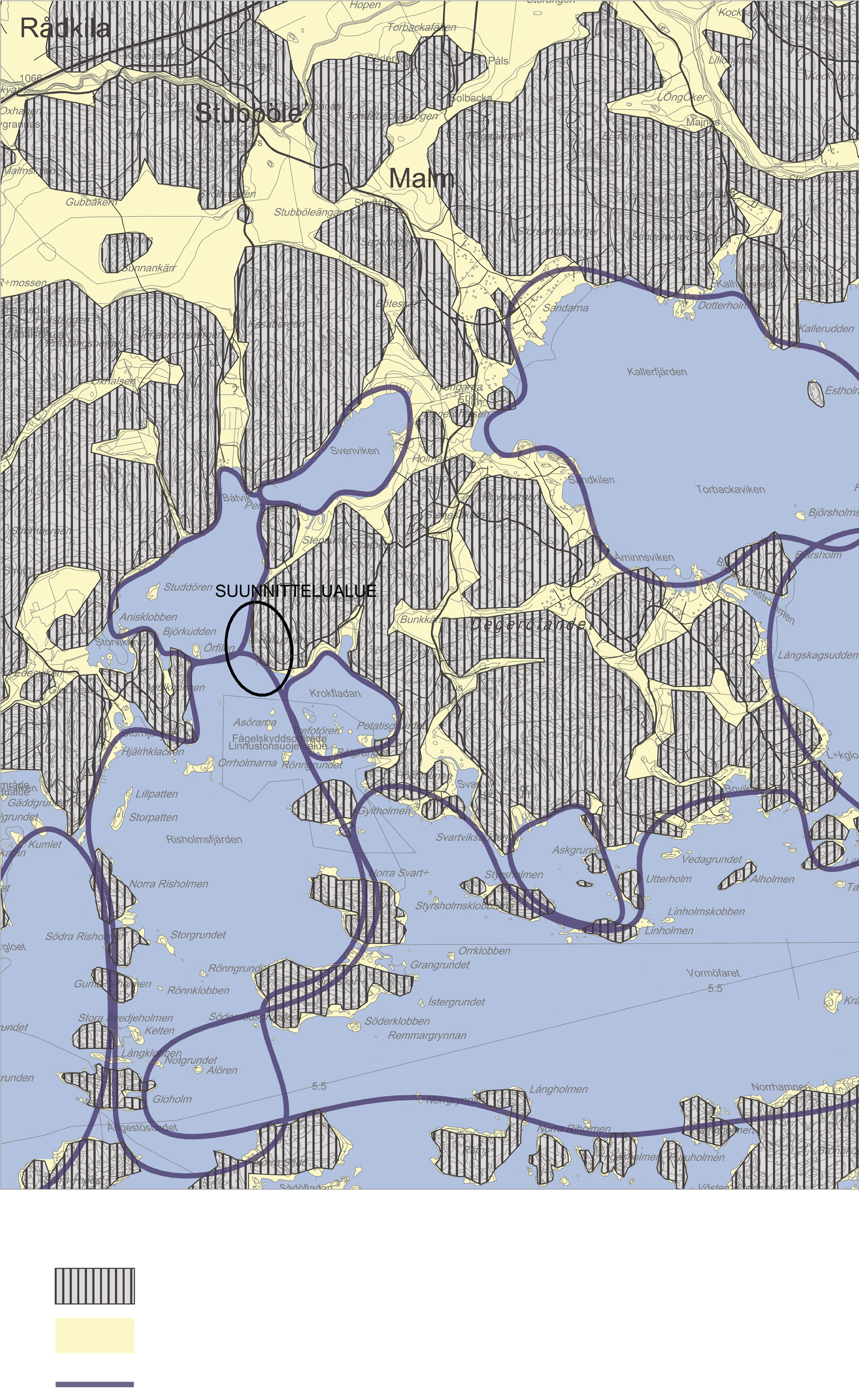 R N& Pohjakartta-aineisto Maanmittauslaitos lupanro 357/MML/10 LANDSKAPETS
