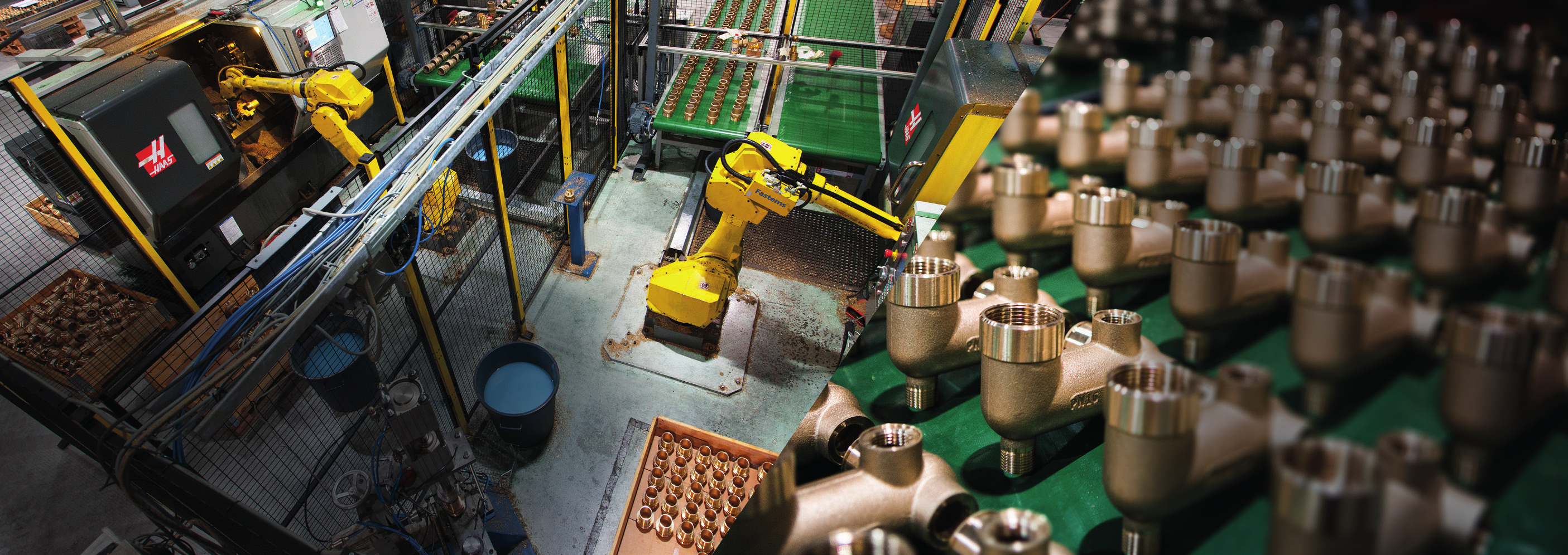 Koneistamo Tuotteet koneistetaan nykyaikaisessa ja pitkälle automatisoidussa koneistamossa.