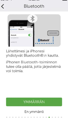 11a Varmista, että Bluetooth on aktivoitu.