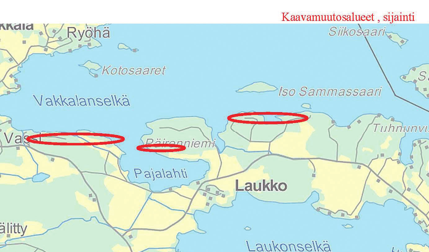 VESILAHDEN KUNTA LAUKON RANTA-ASEMAKAAVAN MUUTOS KORTTELIT 1RA, 2RA, 3A