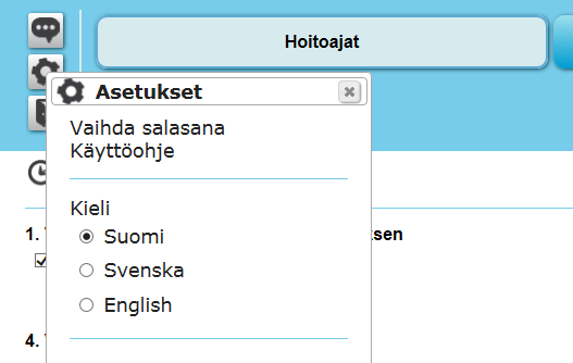 Kirjautumisen jälkeen tulee teksti Tunnistautuminen onnistui