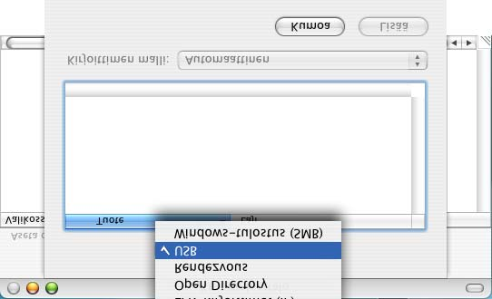 Vaihe 2 USB-kaapelin käyttäjät D Valitse USB. G Asenna Presto! PageManager napsauttamalla Presto!