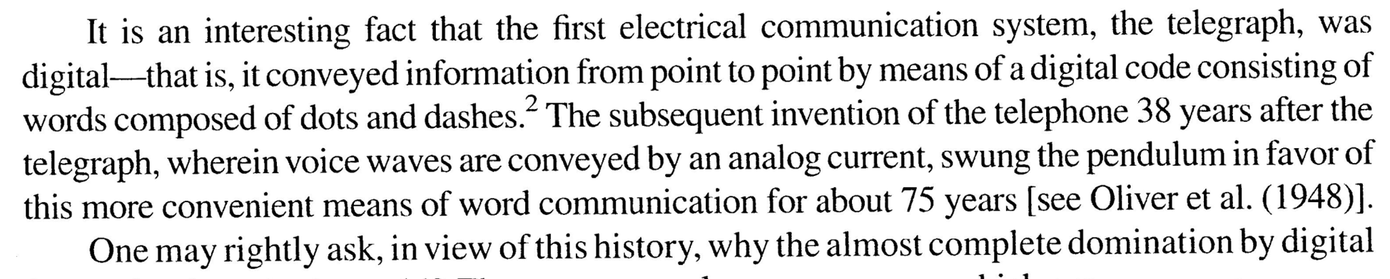 ANALOGINEN VS.