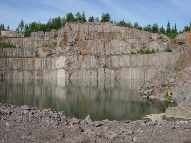 (työkoneet,polttoaineiden varastointi) Kiviaineksen