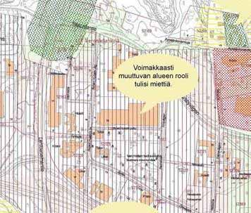 3 Tikkurilan kehityskuvassa 2006 alue on osa Lentoasemantien varren metsä- ja kalliovyöhykettä. Kaavamuutosalueen ympäristö on aluetta, jonka rooli on voimakkaasti muuttumassa.