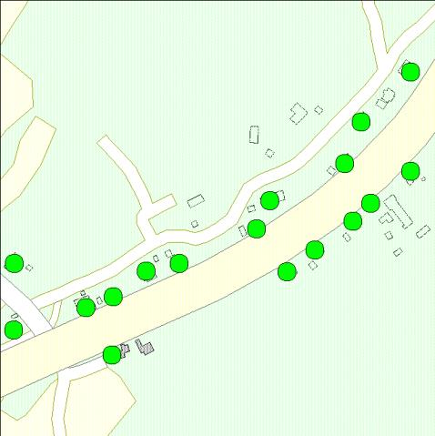 ): 6,5 7,0 km Alakoulu (ruots.): 5,5 6,0 km Yläkoulu (suom.