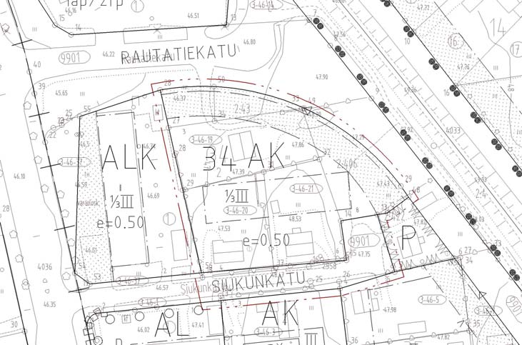 TEKNIIKKAKESKUS 3.8.2009 (TÄYDENNETTY 31.5:2010, 16.6.2010) KAAVOITUS OA050449ka34.
