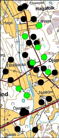 ): 12,0 13,0 km Päiväkoti (suom.): 7,0 8,0 km Päiväkoti (ruots.