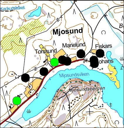 1. MJOSUND 1952 1959 1987 1993 2007 2015 Asuntojen lukumäärän kehitys Rakentamispaineen kasvu prosentteina Palvelujen saavutettavuus Alakoulu (suom.): 14,0 15,0 km Alakoulu (ruots.