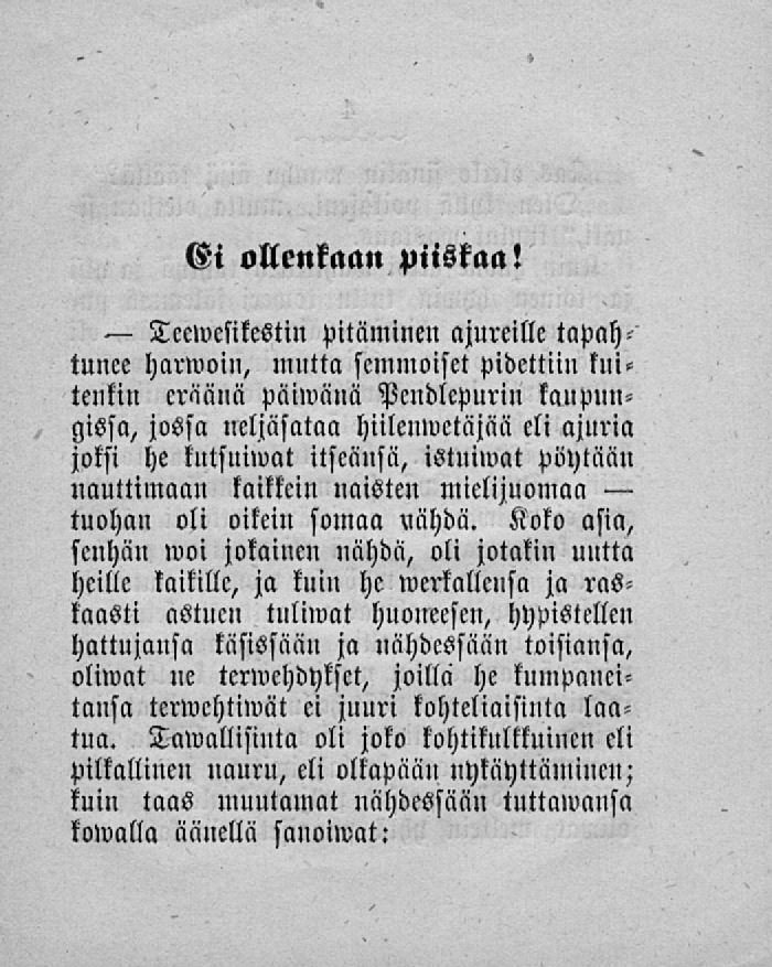 Tccwcsikcstin M ollenkaan piiskaa!
