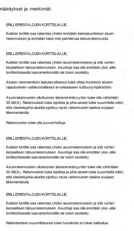 Ohjeellinen ulkoilureitti.