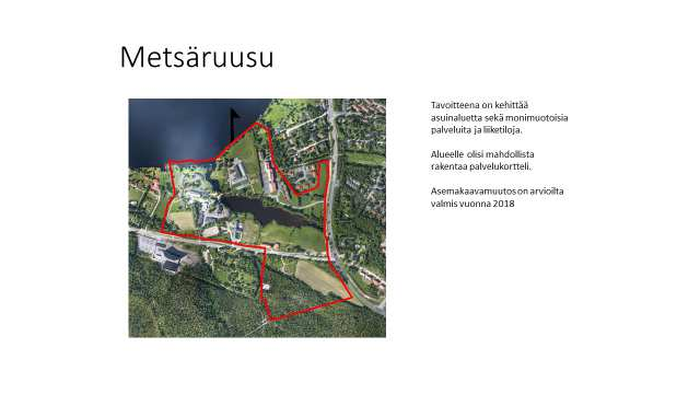 Mahdollisen päiväkotitontin viereen on tarkoitus kaavoittaa lähiliikuntakenttä, joka palvelee myös varhaiskasvatus- ja koulutuspalveluita.