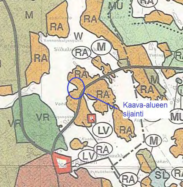 Nosto Consulting Oy 8 (18) Uusikaupunki: Hulikholma - Vohlaluodon ranta-asemakaavan muutos ja laajennus Kaavaselostus, Versio 1.1 16.3.