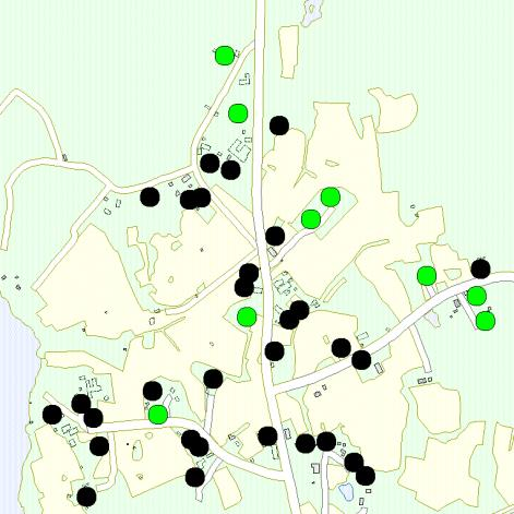 ): 14,5 16,0 km Päiväkoti (suom.): 8,0 9,5 km Päiväkoti (ruots.