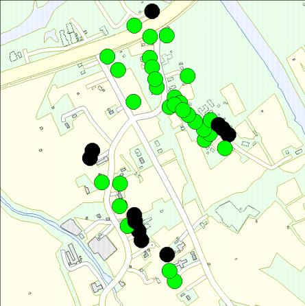 ): 4,5 5,5 km Päiväkoti (suom.): 2,5 3,0 km Päiväkoti (ruots.