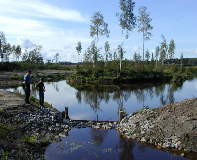 Keinoja vähentää huuhtoutumista Avovesikosteikot Tarvolan