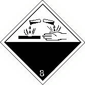 Sivu: 7/7 Kauppanimike: EPO 9052 DURCISSEUR Lipuke 8 IMDG, IATA (jatkuu sivulla 6) Class 8 Corrosive substances.