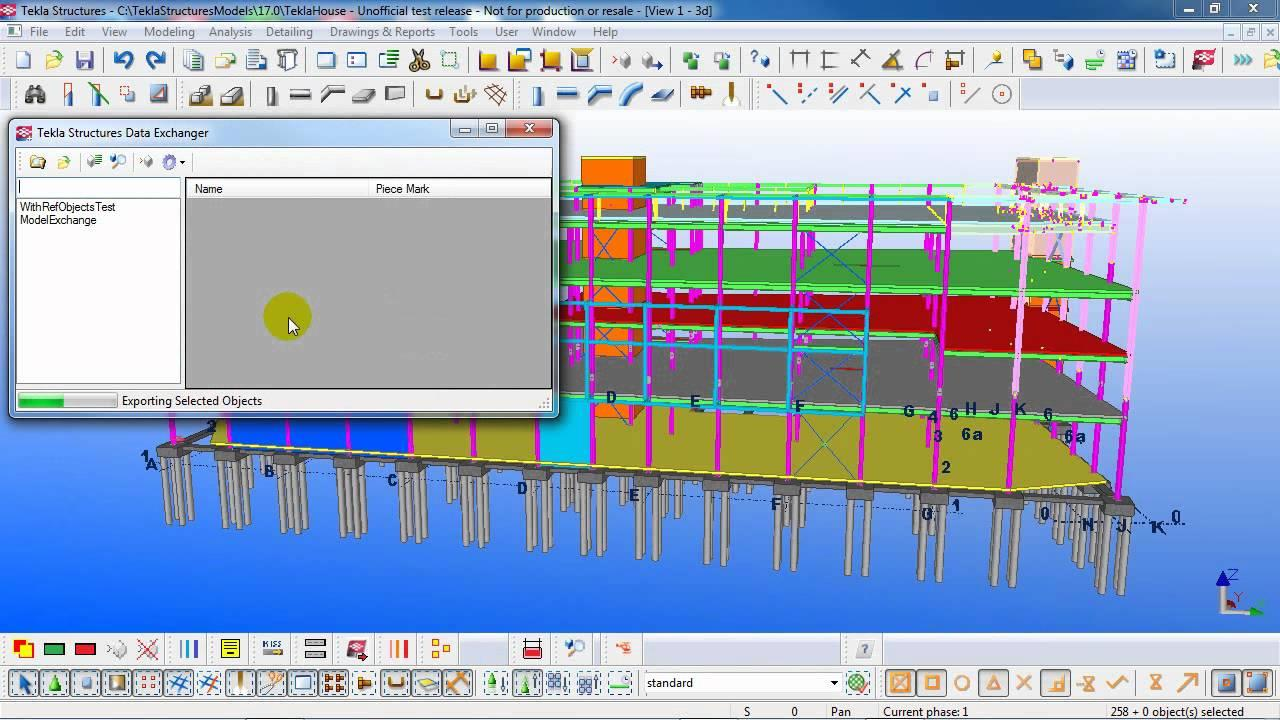28 Kuva 16. Tekla Structures Viewer (Tekla Structures 2013).