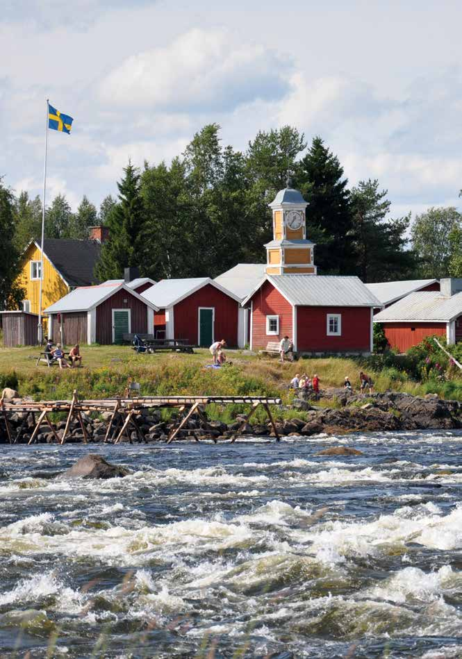 Tornionjoki Kukkolassa.