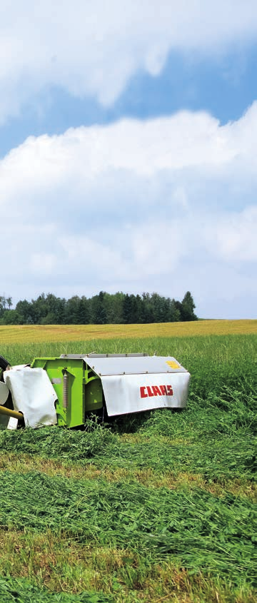 go.claas.com/halle9 Päivittäisessä työskentelyssä pellolla tarvitset enemmän kuin vankkarakenteisen työkoneen. Tarvitset toimivaa tekniikkaa, jota käytät mielelläsi.