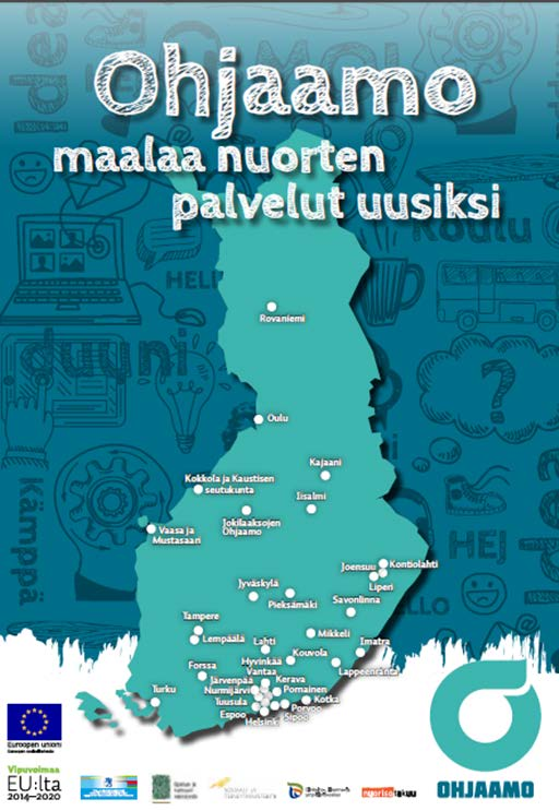 KOHTAAMO-hanke etenee vkot 50/16 2/17 Hankehallinto ja ESR-kokonaisuus Rahoittajalla/MYRkäsittelyssä uusia Ohjaamo-hakemuksia: Satakunta Yhteistyötä TESSUn, OSMOn, SOKRAn ja ZOOMIn kanssa tehdään