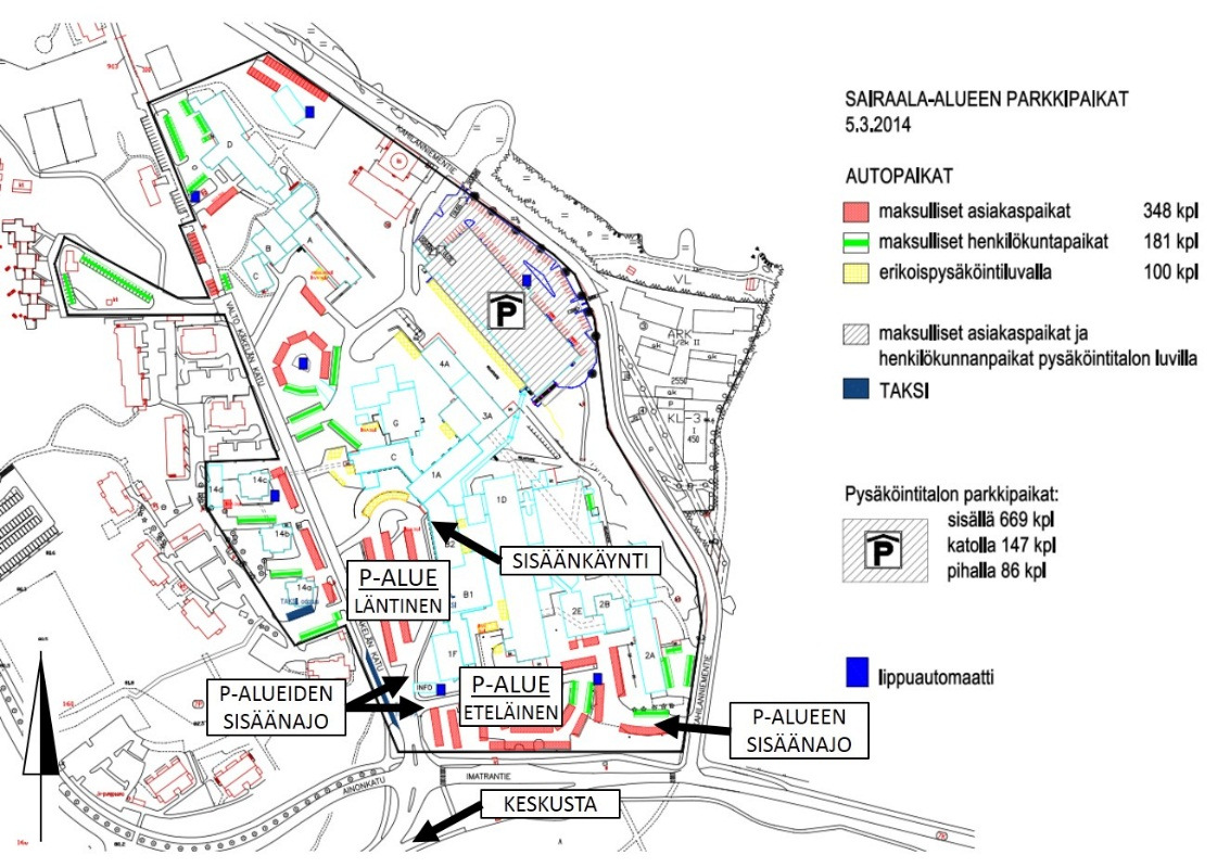 2009) sekä Kahilanniementien poikkileikkaukseen Imatrantien liittymän pohjoispuolella (v. 2015).