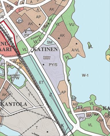 Kaupunki on suunnittelusopimuksella laadituttanut tiesuunnitelman meluesteen rakentamiseksi. 3.1.2 Maanomistus Kaavamuutos koskee yleisen tien aluetta (kiinteistötunnus 109:895:2:4).