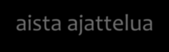 edustajana?