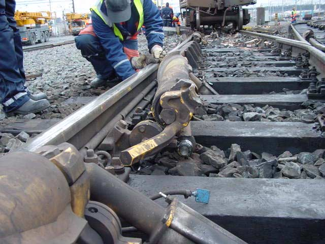 Photo showing the rail brake having caused the accident. Kuva 3.