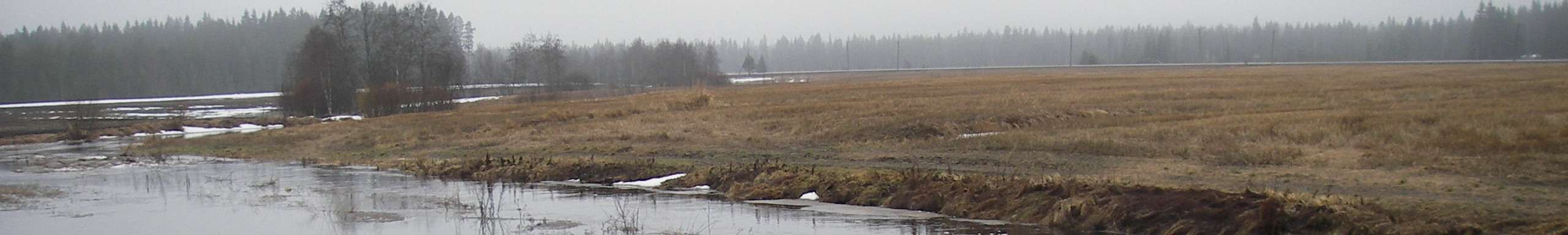 Jääpatojen kannalta ongelmana on joen alaosalla oleva Lervikenin silta, jota vasten jäät saattavat ruuhkautua.