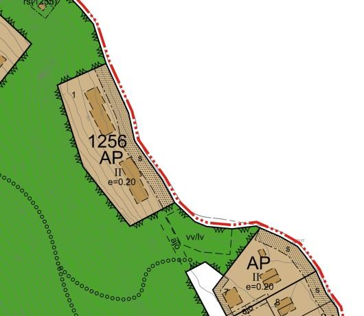 12 (18) 1.6.6 Kortteli 1256 Asemakaavaluonnoksessa Äänemäentie ei jatku sen päässä olevalle asuinpientalojen korttelialueelle.