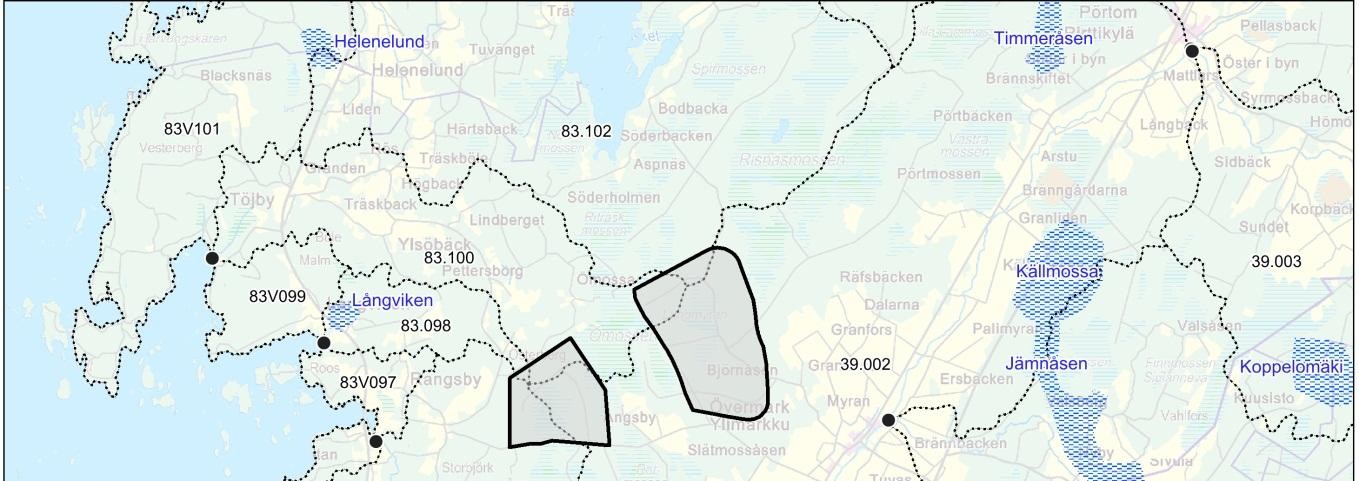 YMPÄRISTÖVAIKUTUSTEN ARVIOINTISELOSTUS 108 / 235 kiiski, hauki ja särki; keskiosalla on esiintynyt myös ruutanaa ja salakkaa. Joesta on myös pyydetty aikaisemmin mm.