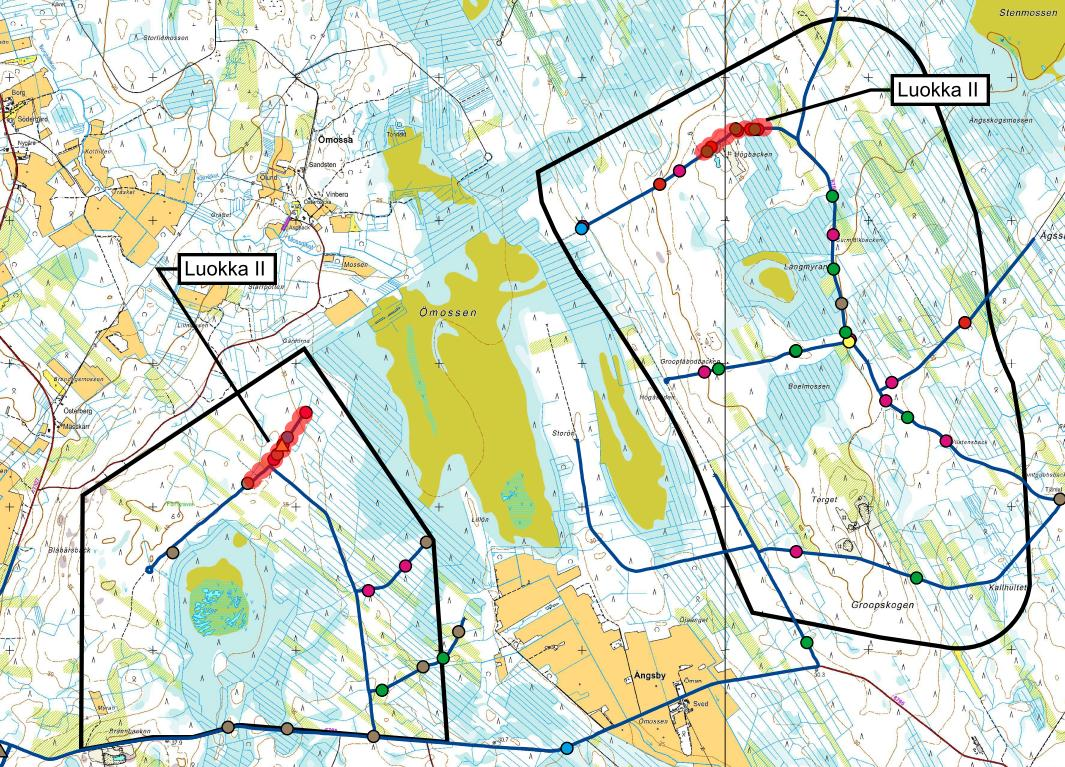 YMPÄRISTÖVAIKUTUSTEN ARVIOINTISELOSTUS 140 / 235 sen runsaasti lepakkomuuttoa muuttokaudella 2013.