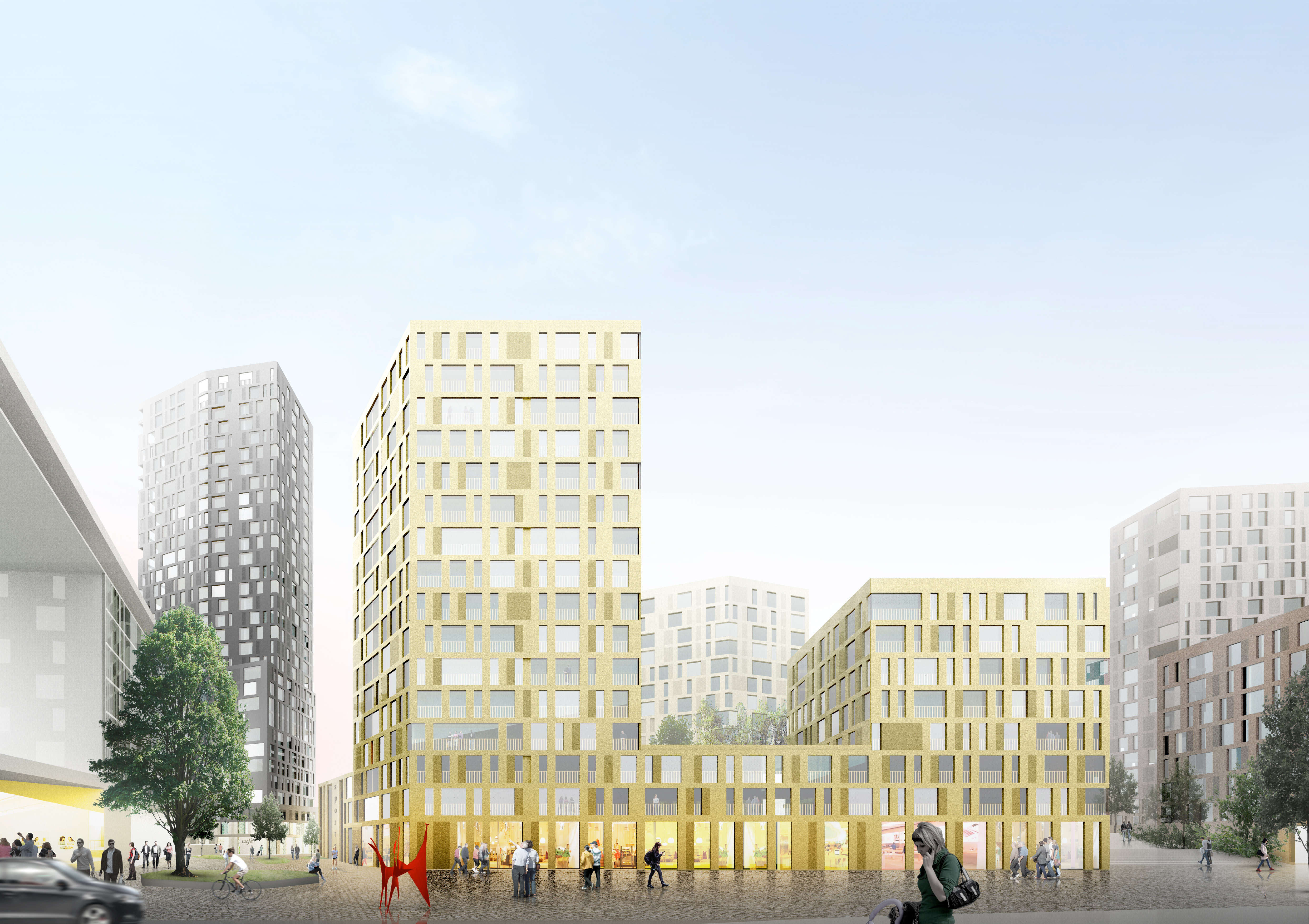 UOSAARI, DELFNIKORTTELI / AROIKUJAN ALUE // ASEAKAAAN TESUUNNITELA //