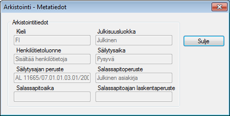 24 telmää varten tarvittavia tiedonohjaussuunnitelmia.