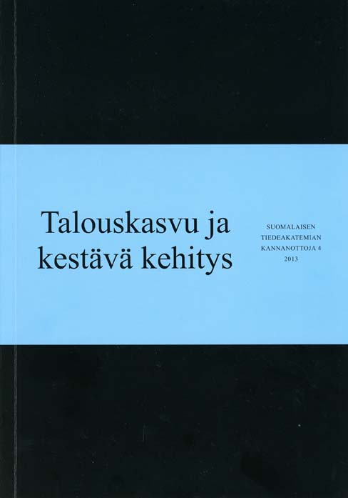 Ajankohtaista: Talouskasvu ja ympäristön tila Ihmiskunta on kiistatta hyötynyt elintason (bkt/asukas) kasvusta - Runsaan 200 vuoden aikana ihmisen keskimääräinen pituus on kasvanut 50 %, paino