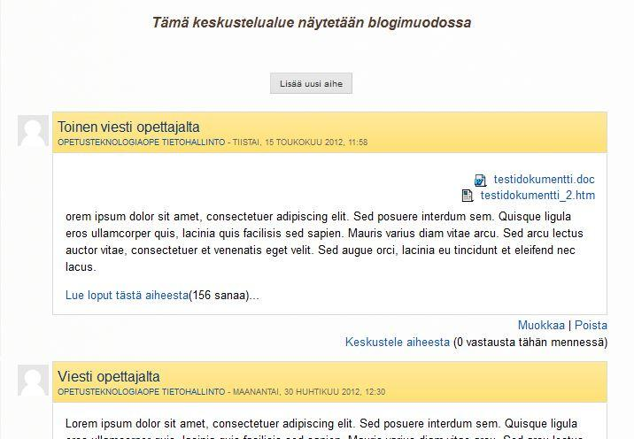 Lukemattomien viestien määrä viestiketjussa.