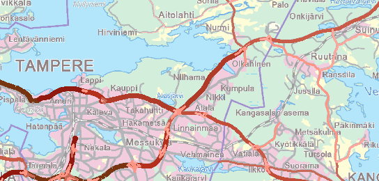 ja Kangasalan kunnan kaava 740).