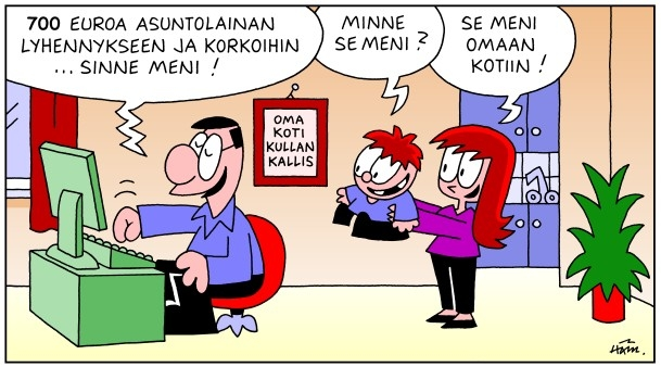 Suomalaiset panostavat oman kodin