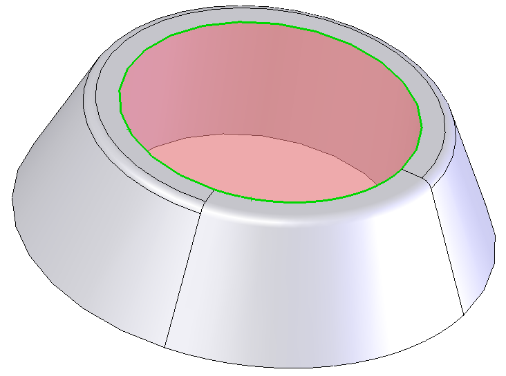 Planar Surface Tuottaa suljetun rautalankamallin tai nurkkakohtien sisään