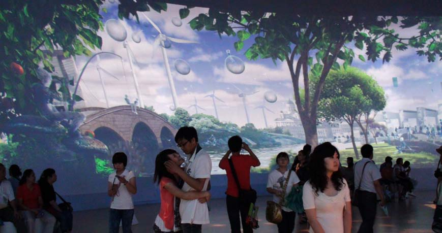 Shanghai EXPO 2010 Suomen paviljonki, Kiina Partanen & Lamusuo Oy vastasi maailmannäyttelyn Suomen paviljongin multimediataideteosten käsikirjoituksesta, visuaalisesta ilmeestä sekä