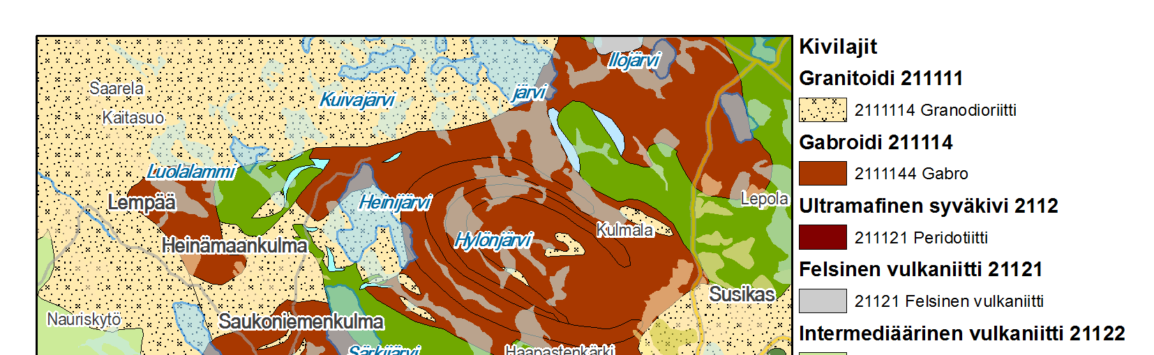 1 1 JOHDANTO Tammelan kunnan alueella sijaitseva Ni-Cu kriittinen Särkisuon gabro (Kuva 1) on ollut Geologian tutkimuskeskuksen Etelä-Suomen yksikön Etelä-Suomen teollisuus- ja malmipotentiaali