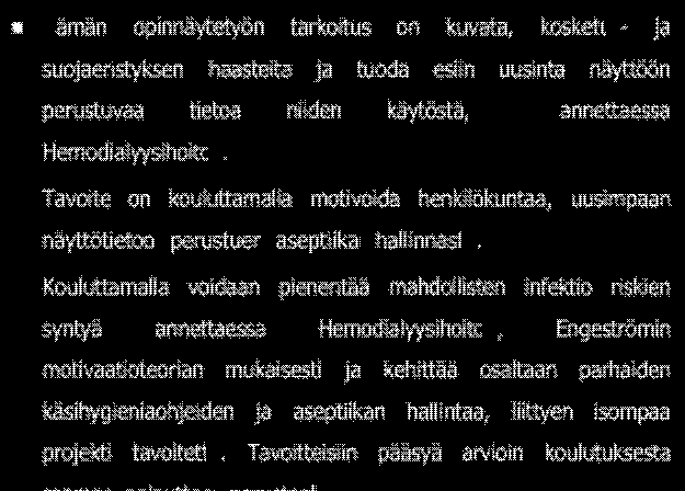 Dia 4 Opinnäytetyö ja tavoite Tämän opinnäytetyön tarkoitus on kuvata, kosketus- ja suojaeristyksen haasteita ja tuoda esiin