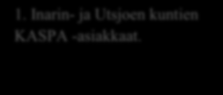 2010 12.4.2011. Taulukko 5. KASPA -kehittämishankkeen kohdejoukko ja aineistojen hankinta-aika.