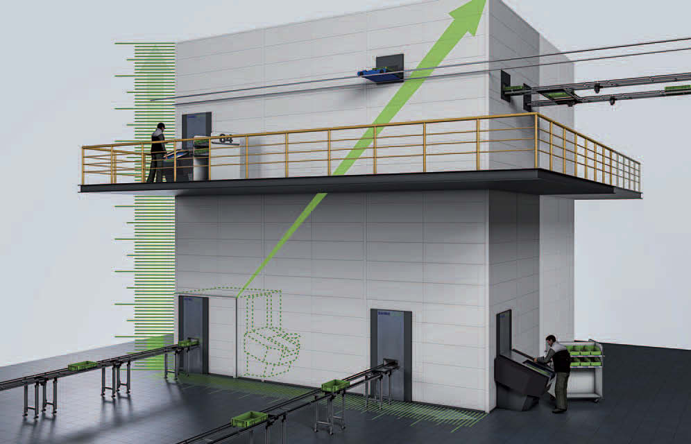 Scale your intralogistics. Vertical Buffer Module.