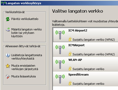 LIITTEET Liite 1 Ohje WLAN-yhteyden muodostamiseksi 1/(6) 1.