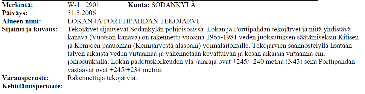 Yleiskaava Suunnittelualueilla on voimassa Sodankylän kunnanvaltuuston 16.11.